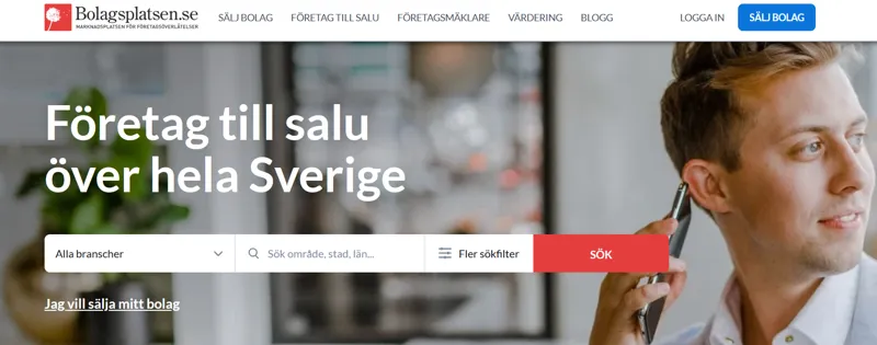 Bolagsplatsen, marknadsplatsen med störst utbud